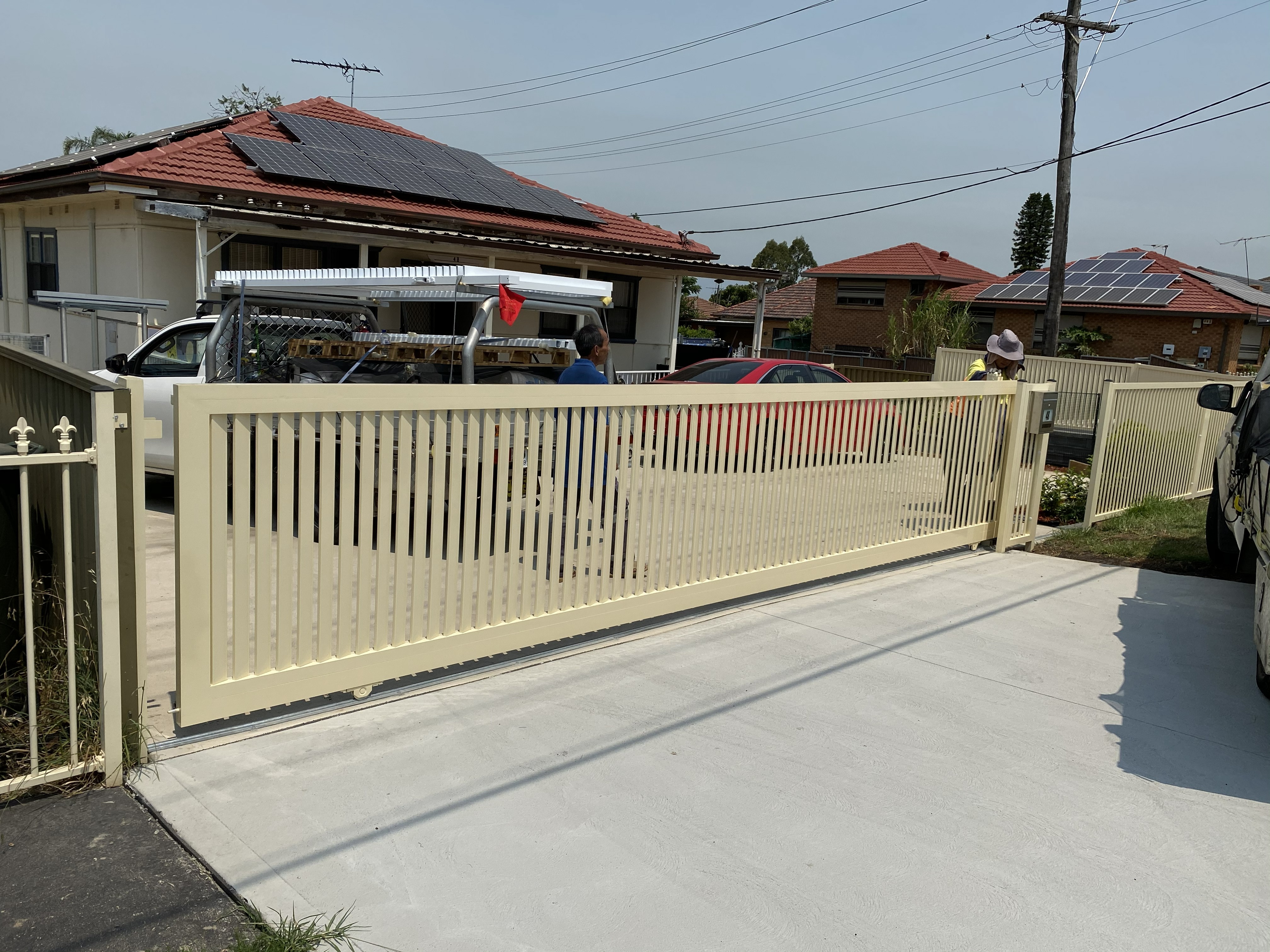 Fencing project photo